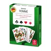 A product shot of a deck of playing cards in its packaging. Produktbild-Vorschau