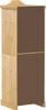 vidaXL Šatní skříň  55x52x170 cm z masivního borovicového Náhled obrázku produktu 6