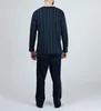 Moonline - Herren Schlafanzug lang aus 100% Baumwolle mit Produktbild-Vorschau 2