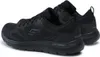 A pair of black Skechers sneakers shown from a side-angle. Náhled obrázku produktu