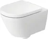 Duravit Wand-WC, Tiefspüler D-Code 37x54cm, 4,5 l, riml, w, Produktbild-Vorschau 1