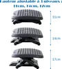 HOMCOM Repose-pieds de bureau, repose-pieds ergonomique, Voir les images du produit 6