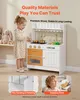Cuisine jouet VEVOR pour enfants, cuisine réaliste en bois Voir les images du produit 3