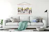 MuchoWow® Textilposter Blumen - Tulpen - Marmor 120x80 cm Produktbild-Vorschau 3