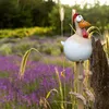 Keramik Huhn Garten Dekoration Harz Gartenpfahl Tier Figur Produktbild-Vorschau 5