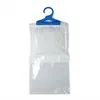 A hanging dehumidifier bag with a blue hanger. Produktbild-Vorschau