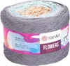 Yarn Art Flowers 268 Grey Blue Strickgarn Produktbild-Vorschau 3