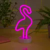 Forever Light Néon-LED ROSA FLAMINGO veilleuse Enseigne Voir les images du produit 5