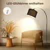 MULISOFT Moderne Bogenlampe, Stehlampe mit E27 12W Produktbild-Vorschau 2