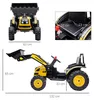 HOMCOM Kinder Elektrobagger Sitzbagger Geländewagen mit Produktbild-Vorschau 3