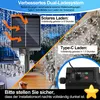 Guirlande lumineuse solaire LED Ikodm 10 mètres, effet Voir les images du produit 6