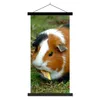 MuchoWow® Textilposter Meerschweinchen draußen 90x180 cm Produktbild-Vorschau 1