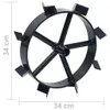 vidaXL Metallräder für 6,5 PS Benzin-Gartenfräse 2 Stk. Produktbild-Vorschau 12
