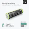 CELLONIC 2x Batteria per Rasoi & Tagliacapelli Compatibile Anteprima dell’immagine prodotto 2