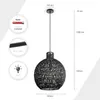 Pendelleuchte Wohnzimmer Boho Korbleuchten Pendellampe Produktbild-Vorschau 3