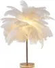 Kreative weiße Flauschig Tischlampe, Nachttischlampe, Produktbild-Vorschau 1