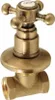 A close-up studio shot of a bronze faucet valve. Anteprima dell’immagine prodotto