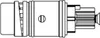 A line drawing of a plumbing cartridge. Náhled obrázku produktu