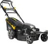 A product shot of a lawnmower on a white background. Produktbild-Vorschau