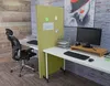 Akustik-Trennwand HWC-G77, Büro-Sichtschutz Raumteiler Produktbild-Vorschau 9