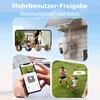 Solar Überwachungskamera Außen 5MP/3K,Kabellos WLAN Produktbild-Vorschau 8