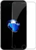 A screen protector is shown on top of a smartphone screen. Produktbild-Vorschau