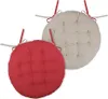 Coussin de chaise DUO COLOR rouge/beige Ø 38x4 cm France Voir les images du produit 1