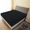 vidaXL Spannbettlaken 2 Stk. Jersey Schwarz 100x200 cm Produktbild-Vorschau 2