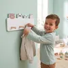Relaxdays kinderkledingrek, 4 haken, design A, voor Productafbeelding-voorbeeld 3