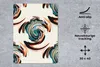 MuchoWow® Mauspad Mousepad Muster - Abstrakt - Farbe 30x40 Produktbild-Vorschau 2