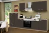 Küchenblock ohne Elektrogeräte Classic 310 cm in lava matt Produktbild-Vorschau 1