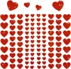 Oblique Unique 106 Herz Sticker Aufkleber Set mit Glitzer Produktbild-Vorschau 1