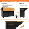 MODFU Meuble de Cuisine Multifonction - Îlot sur Roulettes Voir les images du produit 6