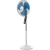 A white background with a standing fan. Produktbild-Vorschau