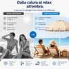 Set di ombrelloni Fleau Goods 180 cm - protezione UV - Anteprima dell’immagine prodotto 3