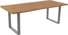 Esstisch Baumkante Holz-Optik Wildeiche 240 x 100 U-Gestell Produktbild-Vorschau 2