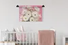 MuchoWow® Wandteppich Wandbehang Blumen - Vase - Pflanzen - Produktbild-Vorschau 2
