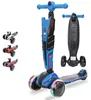 Habib 3-Rad Roller mit LED-Licht | Kinderroller 3-10 Jahre, Produktbild-Vorschau 2