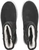 A top-down view of a pair of black, fur-lined boots. Produktbild-Vorschau