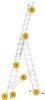 Drabina aluminiowa wielofunkcyjna HIGHER uniwersalna 3x11 Podgląd zdjęcia produktu 12