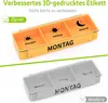 Box na tabletky 7 dní box na tabletky 3 priehradky Náhľad obrázku produktu 4