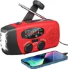 Notfallradio mit Solarpanel und Handkurbel, 2000mAh Produktbild-Vorschau 2