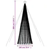 vidaXL Albero di Natale a LED 688 LED bianco caldo 300 cm Anteprima dell’immagine prodotto 11