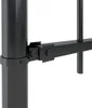 Recinzione da giardino con staffa design in acciaio 3,4 x 1 Anteprima dell’immagine prodotto 5