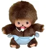 Monchhichi 15cm - kluk modré kalhotky (Mončiči) Náhled obrázku produktu 5