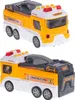 Kinderset 2in1-Garage: Bauwagen Rückwärtsgang Hubschrauber Produktbild-Vorschau 4