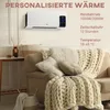 HOMCOM Heizlüfter zur Wandmontage 2000W Keramik-Wandheizung Produktbild-Vorschau 4
