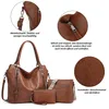 Handtasche 3-Tlg Shopper Schultertasche Geldbörse Damen Produktbild-Vorschau 6