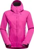 Damen Hybridjacke in Pink von La Sportiva; Modell Alpine Guide Windstopper; mit Kapuze und Reißverschluss. Produktbild-Vorschau