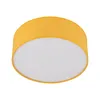Kinderzimmerlampe Decke Metall Stoff B: 38 cm Weiß Gelb E27 Produktbild-Vorschau 2